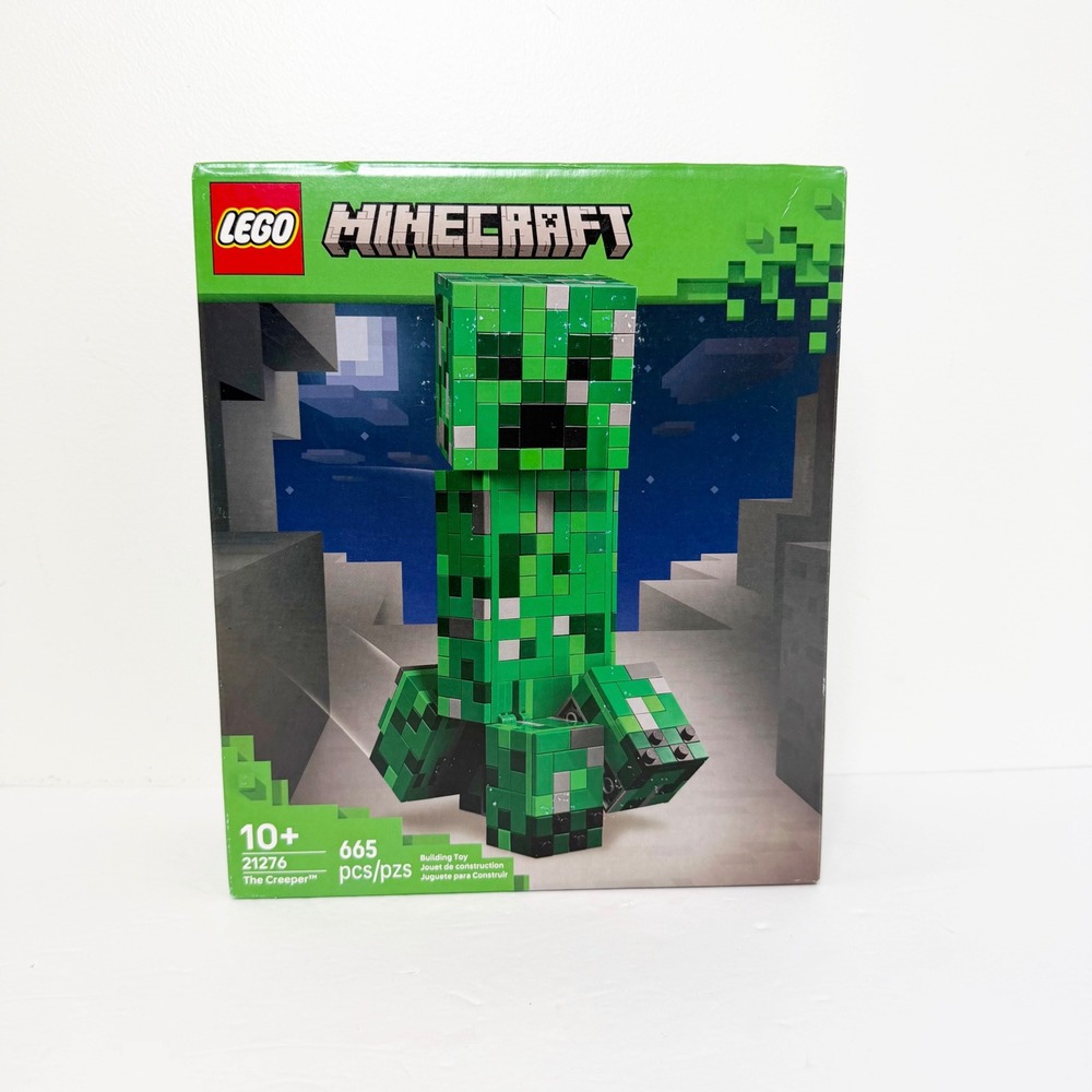 LEGO Minecraft The Creeper 21276 Building Set 665 Pcs Green New Sealed